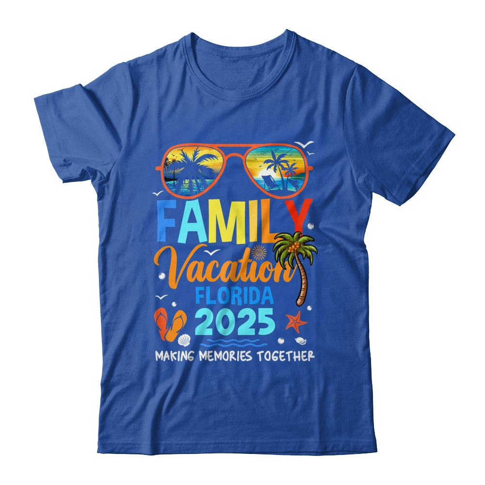 Family Vacation Florida 2025 Family Vacation Together Shirt & Tank Top | siriusteestore
