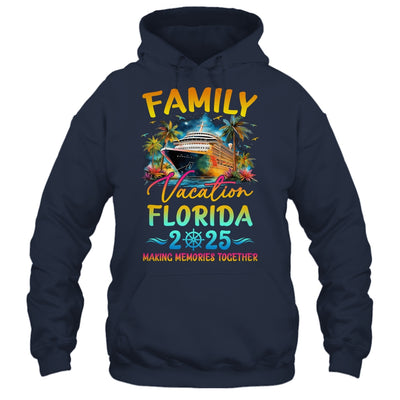 Family Vacation Florida 2025 Matching Group Summer Shirt & Tank Top | siriusteestore