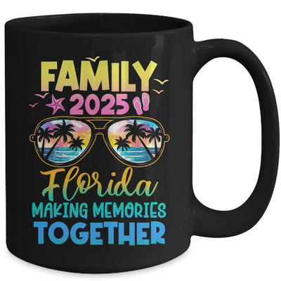 Family Vacation Florida 2025 Summer Holiday Matching Mug | siriusteestore