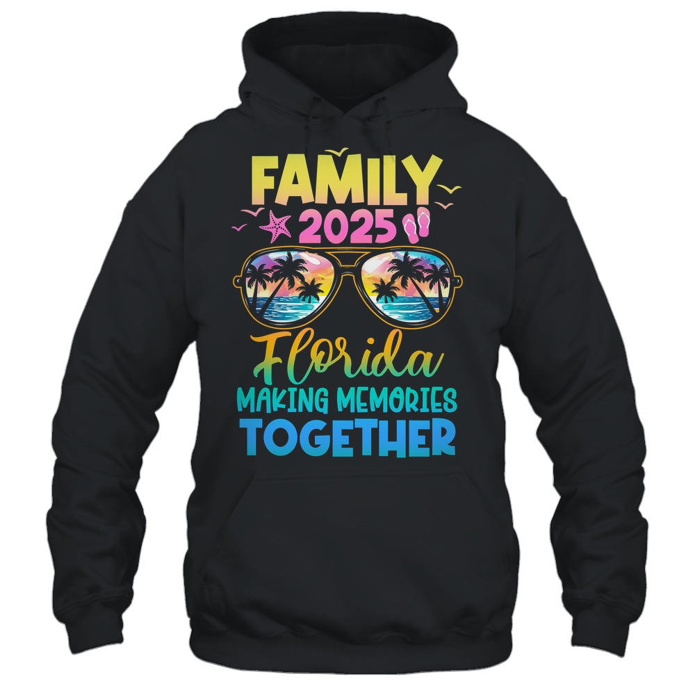 Family Vacation Florida 2025 Summer Holiday Matching Shirt & Tank Top | siriusteestore