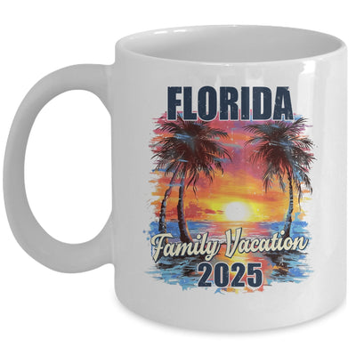 Family Vacation Florida 2025 Summer Trip Matching Mug | siriusteestore