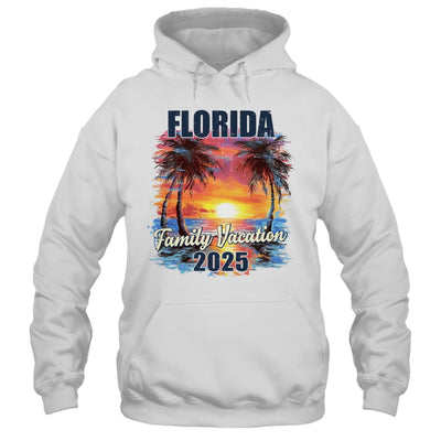 Family Vacation Florida 2025 Summer Trip Matching Shirt & Tank Top | siriusteestore