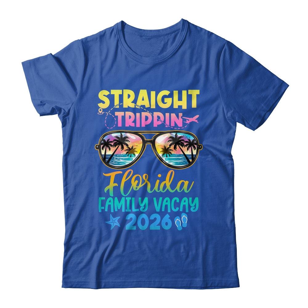 Family Vacation Florida 2026 Summer Holiday Matching Shirt & Tank Top | siriusteestore