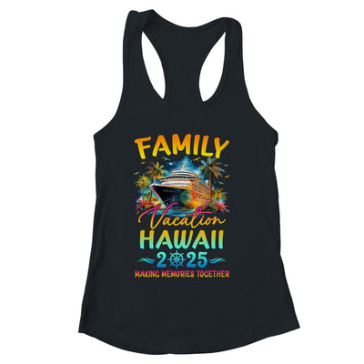 Family Vacation Hawaii 2025 Matching Group Summer Shirt & Tank Top | siriusteestore