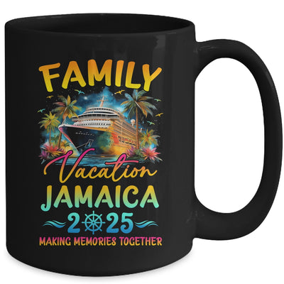 Family Vacation Jamaica 2025 Matching Group Summer Mug | siriusteestore