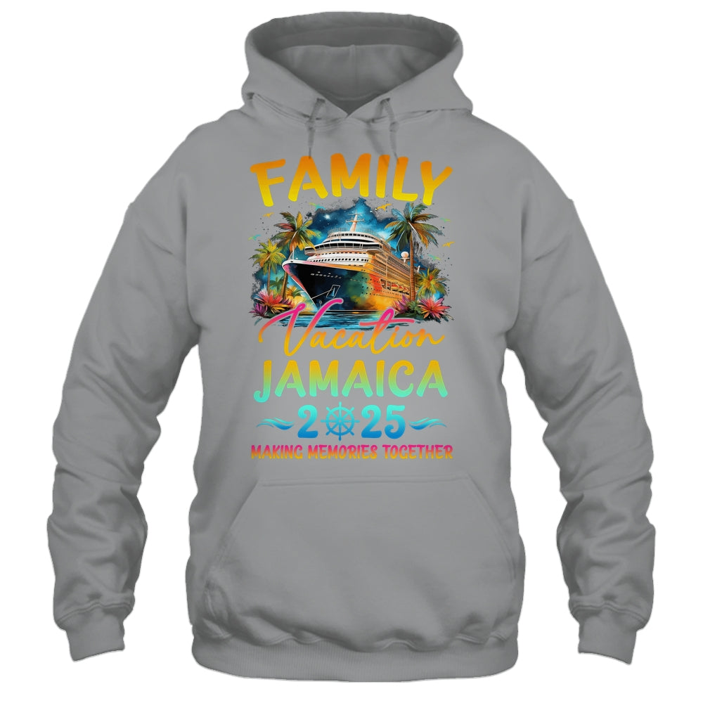 Family Vacation Jamaica 2025 Matching Group Summer Shirt & Tank Top | siriusteestore