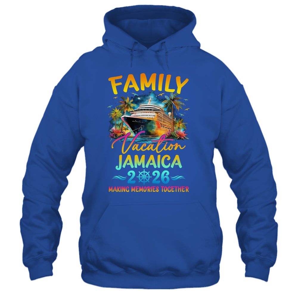 Family Vacation Jamaica 2026 Matching Group Summer Shirt & Tank Top | siriusteestore