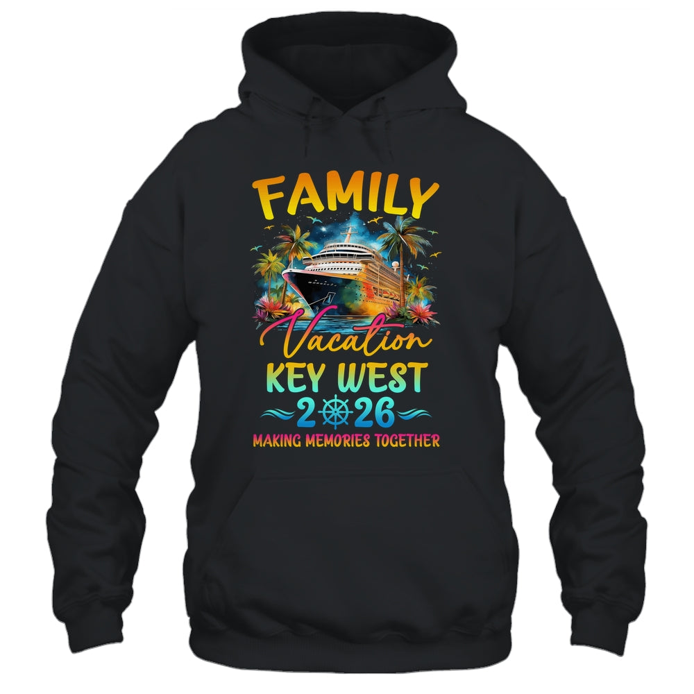 Family Vacation Key West 2026 Matching Group Summer Shirt & Tank Top | siriusteestore