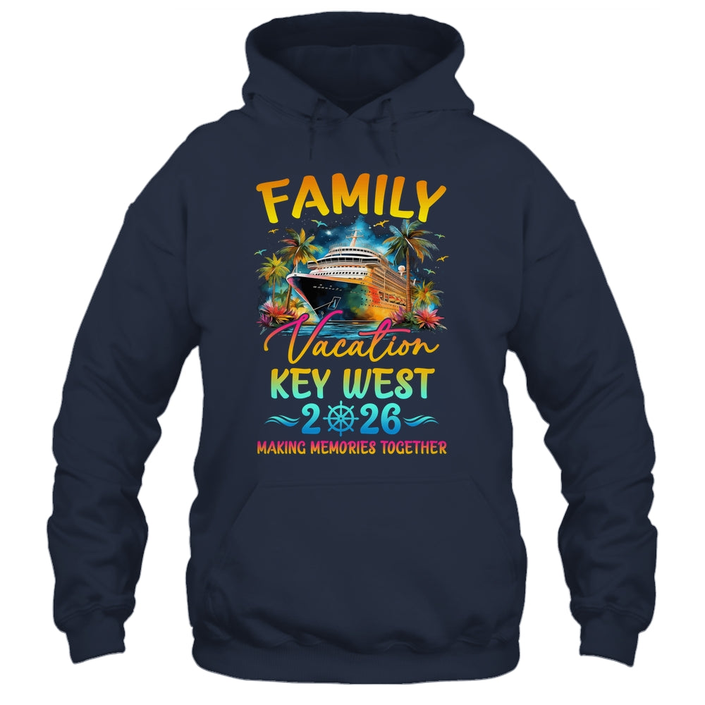 Family Vacation Key West 2026 Matching Group Summer Shirt & Tank Top | siriusteestore
