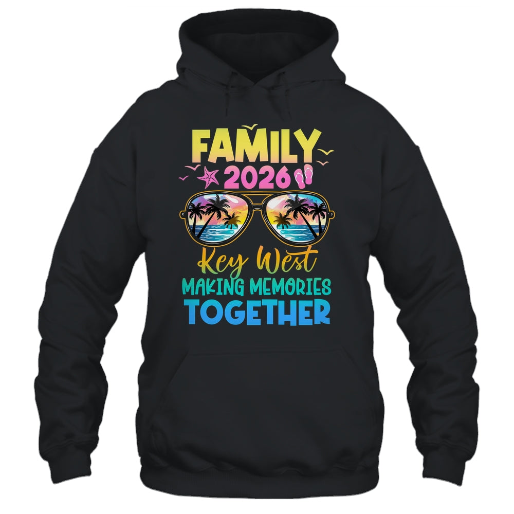 Family Vacation Key West 2026 Summer Holiday Matching Shirt & Tank Top | siriusteestore