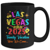 Family Vacation Las Vegas 2025 Matching Family Trip Group Mug | siriusteestore