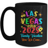 Family Vacation Las Vegas 2025 Matching Family Trip Group Mug | siriusteestore