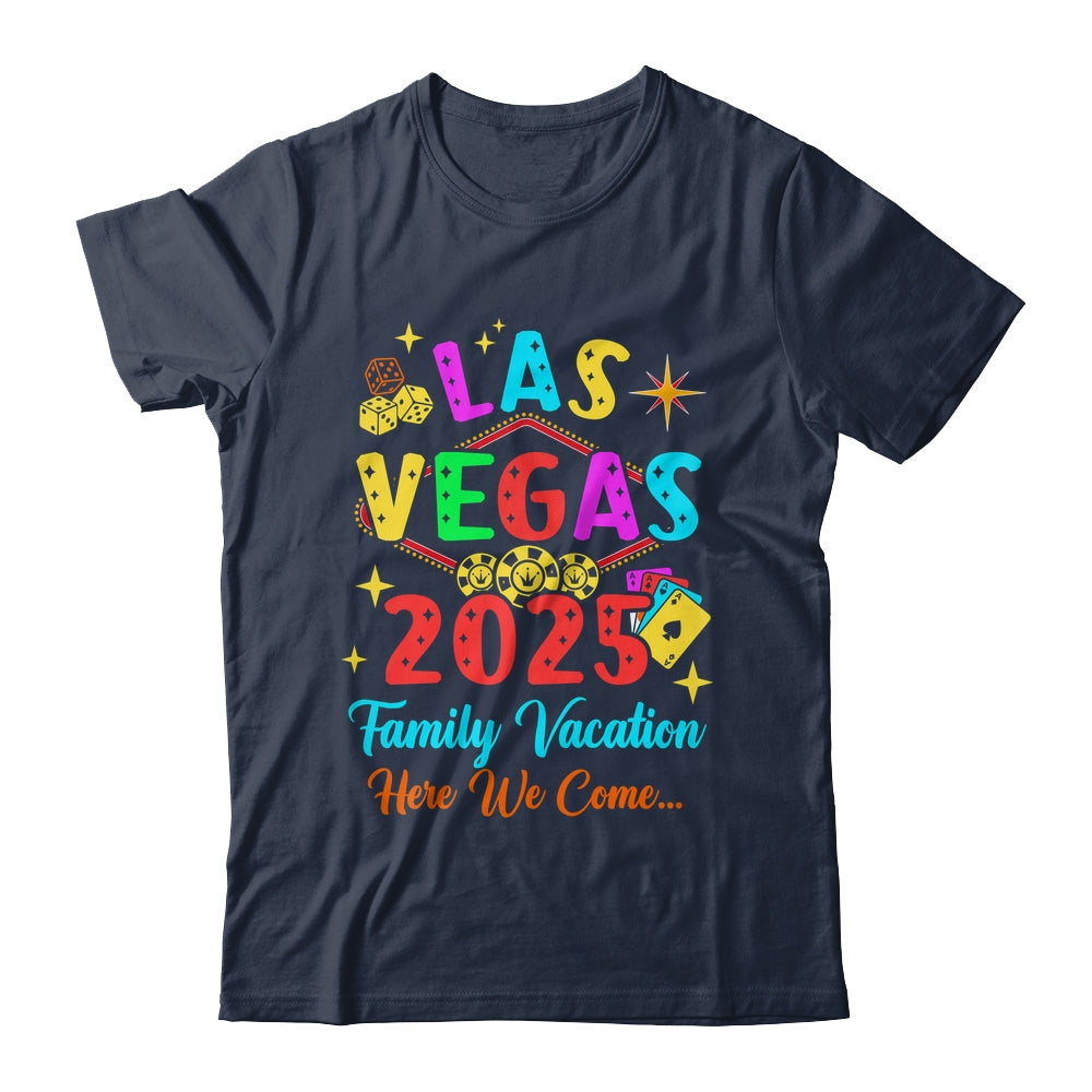 Family Vacation Las Vegas 2025 Matching Family Trip Group Shirt & Tank Top | siriusteestore
