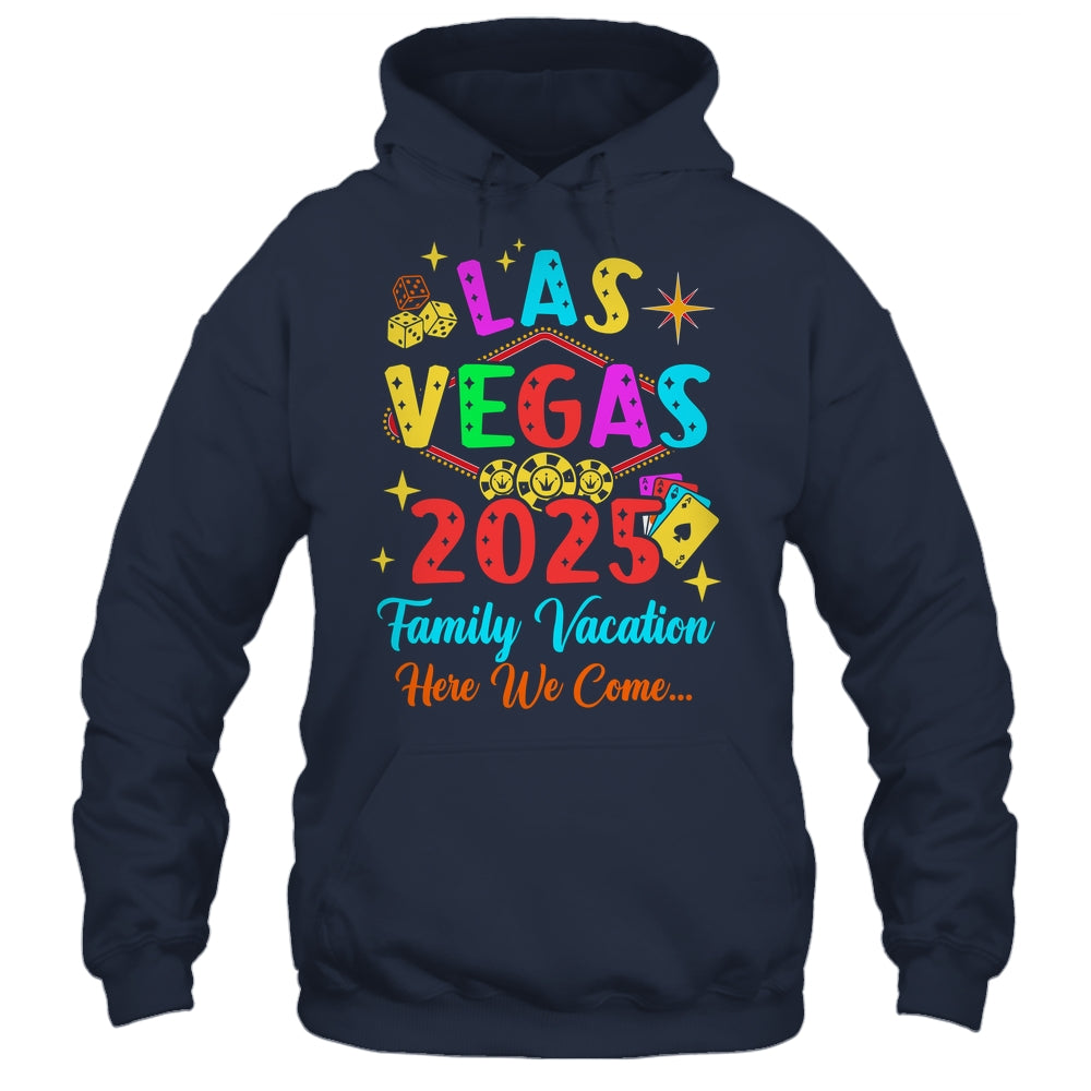 Family Vacation Las Vegas 2025 Matching Family Trip Group Shirt & Tank Top | siriusteestore