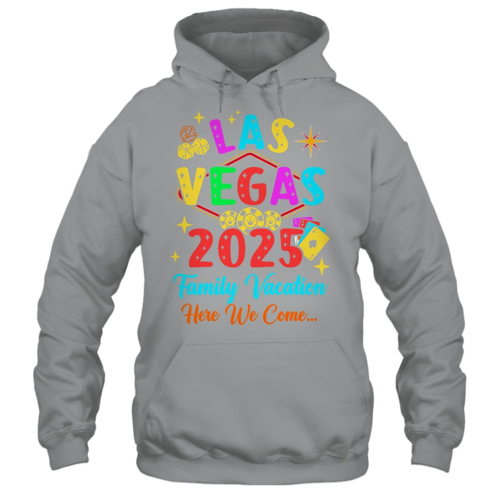 Family Vacation Las Vegas 2025 Matching Family Trip Group Shirt & Tank Top | siriusteestore