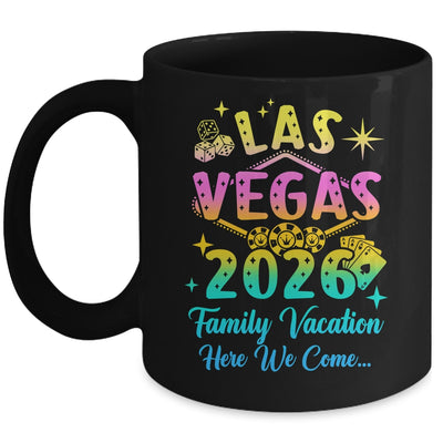 Family Vacation Las Vegas 2026 Matching Family Trip Group Mug | siriusteestore