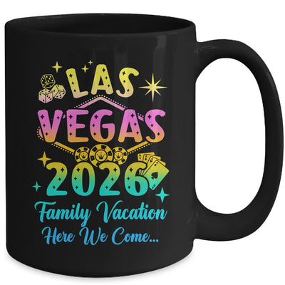 Family Vacation Las Vegas 2026 Matching Family Trip Group Mug | siriusteestore