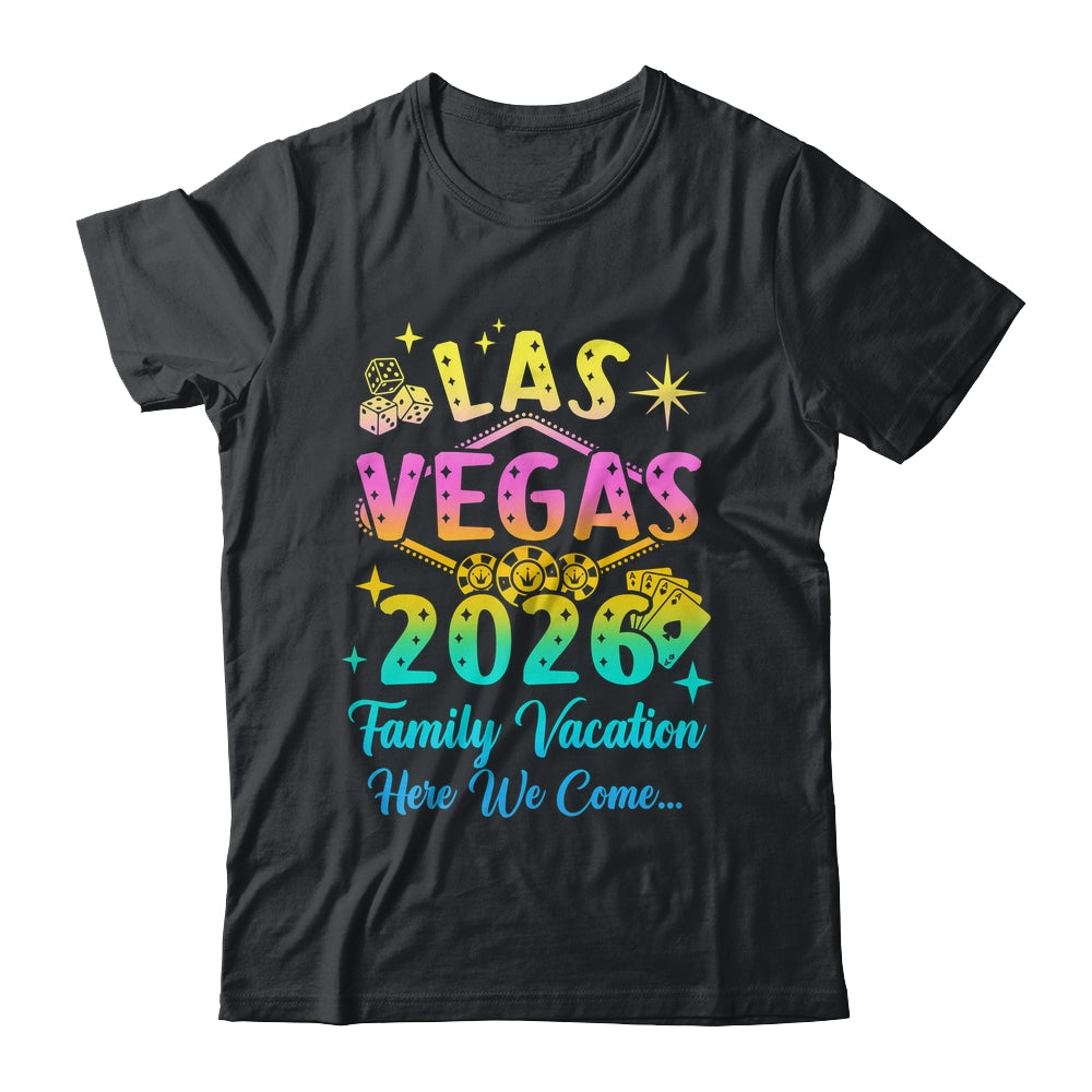 Family Vacation Las Vegas 2026 Matching Family Trip Group Shirt & Tank Top | siriusteestore