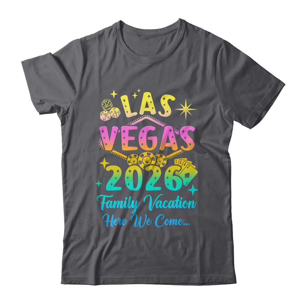 Family Vacation Las Vegas 2026 Matching Family Trip Group Shirt & Tank Top | siriusteestore