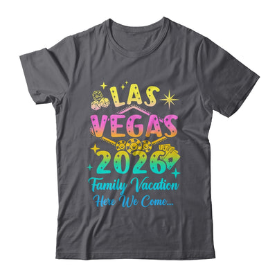 Family Vacation Las Vegas 2026 Matching Family Trip Group Shirt & Tank Top | siriusteestore