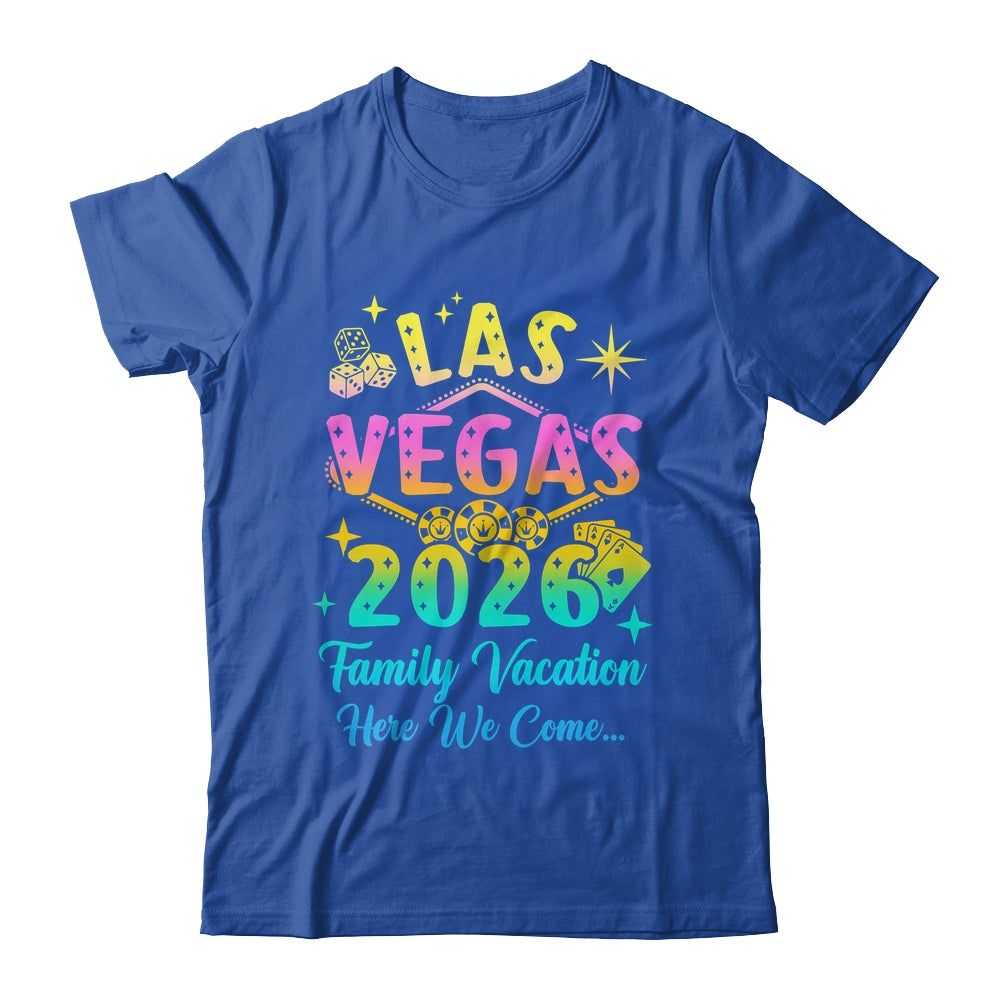 Family Vacation Las Vegas 2026 Matching Family Trip Group Shirt & Tank Top | siriusteestore