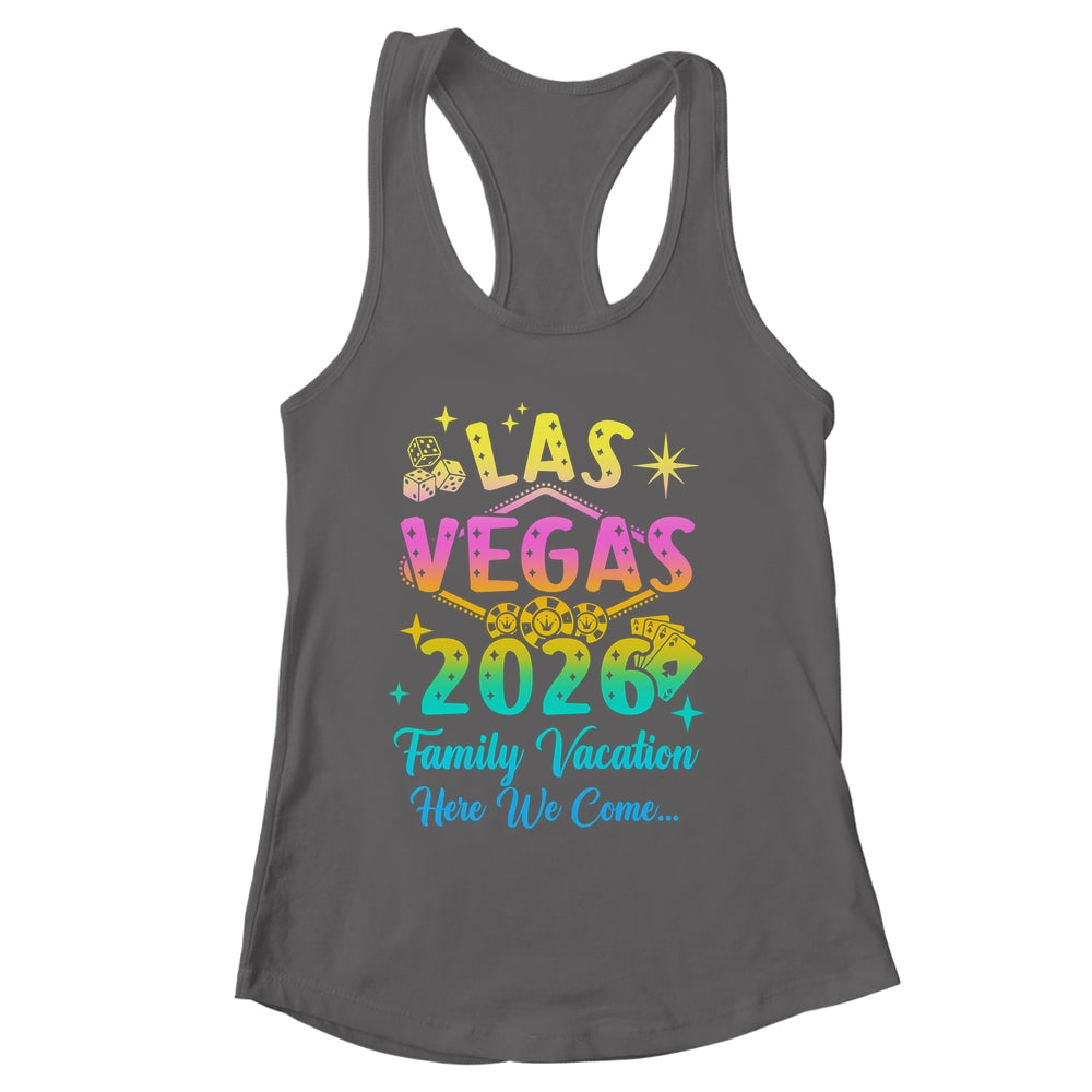 Family Vacation Las Vegas 2026 Matching Family Trip Group Shirt & Tank Top | siriusteestore