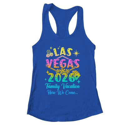 Family Vacation Las Vegas 2026 Matching Family Trip Group Shirt & Tank Top | siriusteestore