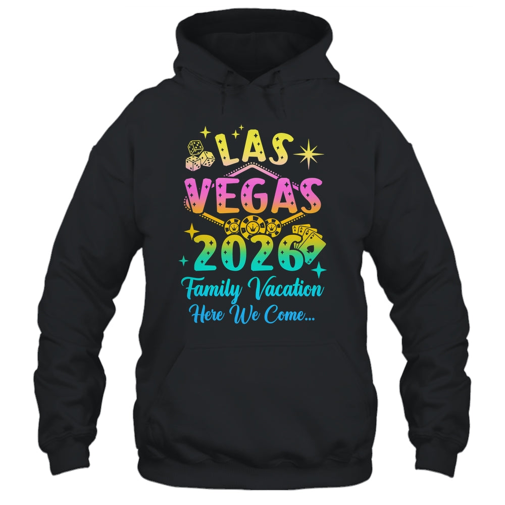Family Vacation Las Vegas 2026 Matching Family Trip Group Shirt & Tank Top | siriusteestore