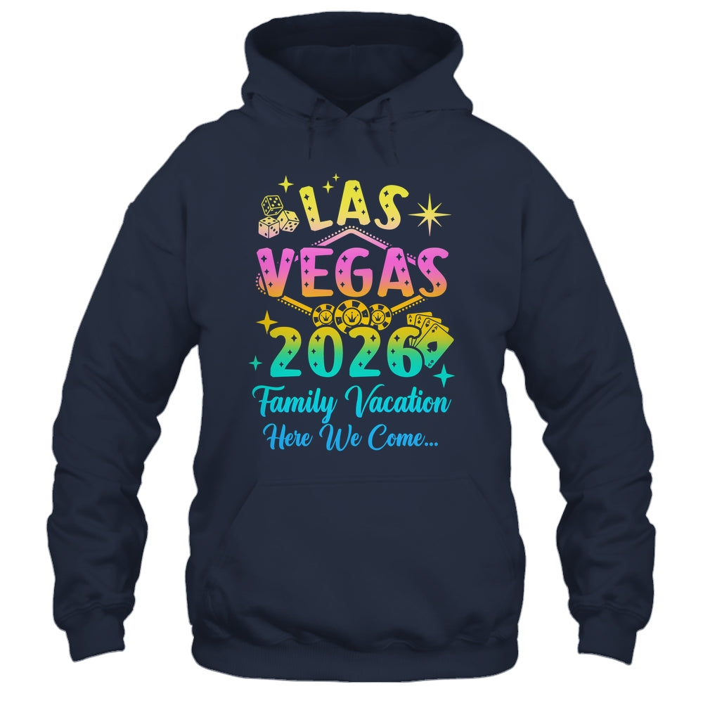 Family Vacation Las Vegas 2026 Matching Family Trip Group Shirt & Tank Top | siriusteestore