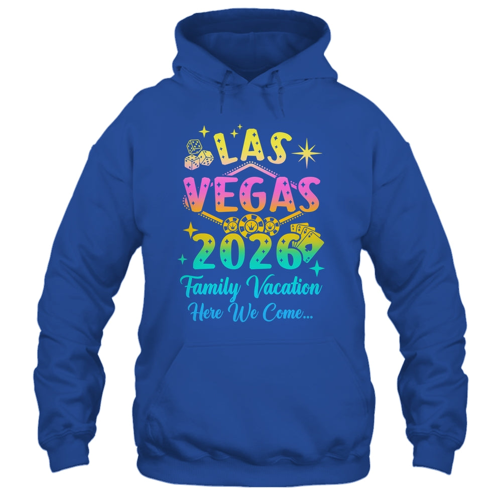 Family Vacation Las Vegas 2026 Matching Family Trip Group Shirt & Tank Top | siriusteestore