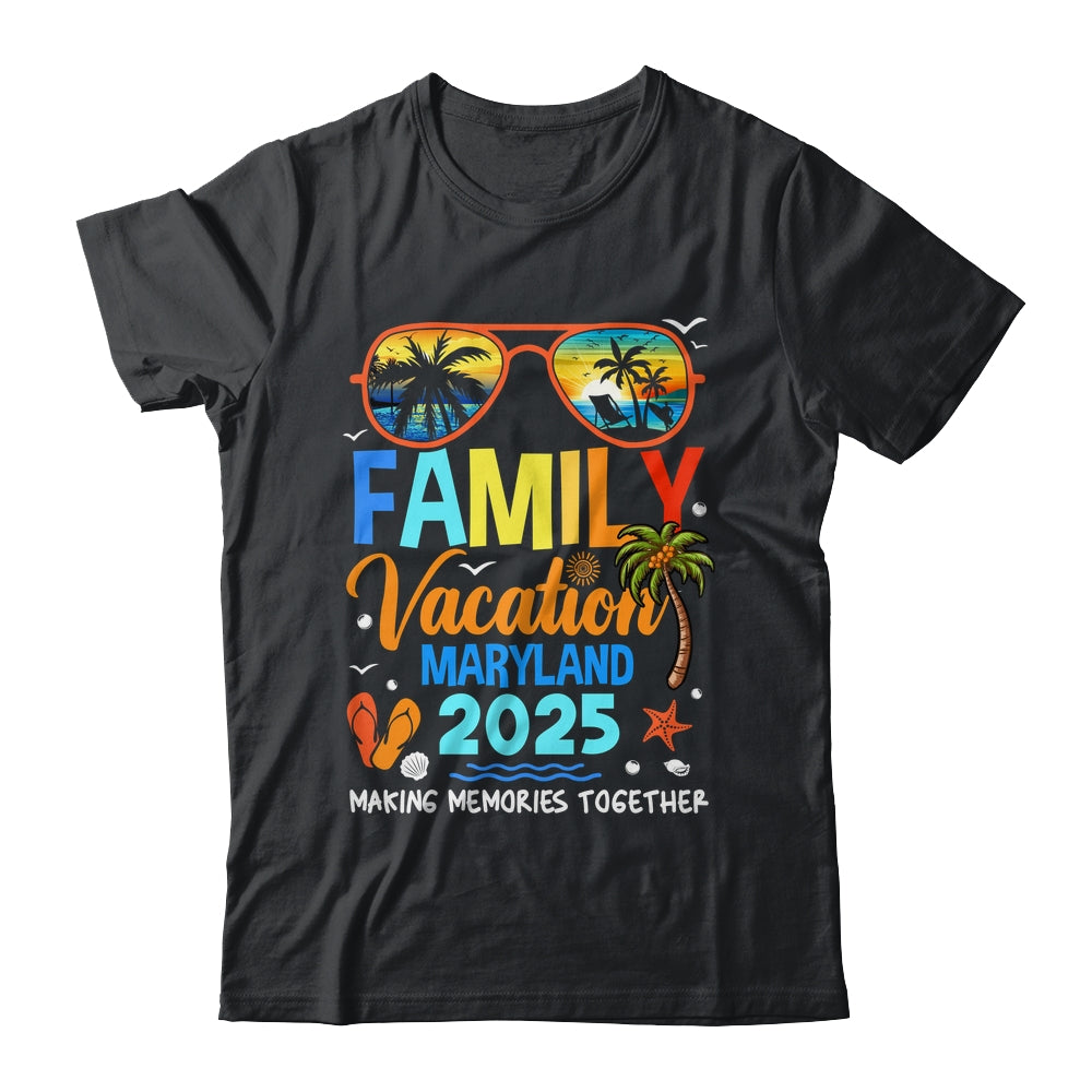 Family Vacation Maryland 2025 Family Vacation Together Shirt & Tank Top | siriusteestore