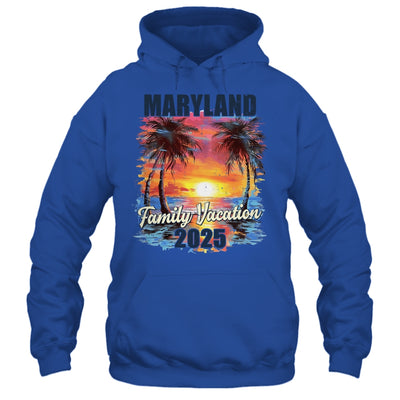 Family Vacation Maryland 2025 Summer Trip Matching Shirt & Tank Top | siriusteestore