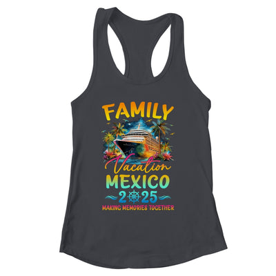 Family Vacation Mexico 2025 Matching Group Summer Shirt & Tank Top | siriusteestore