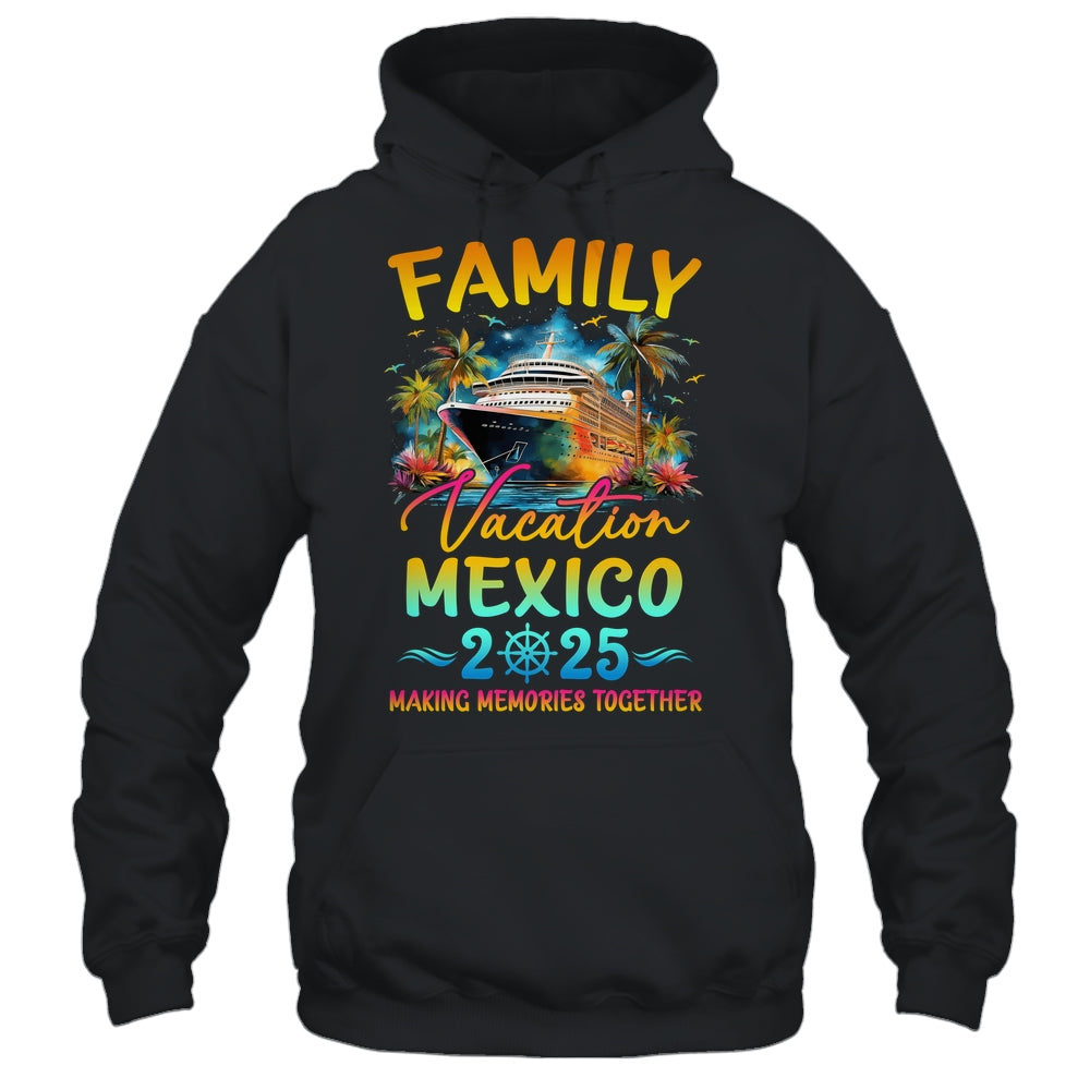 Family Vacation Mexico 2025 Matching Group Summer Shirt & Tank Top | siriusteestore