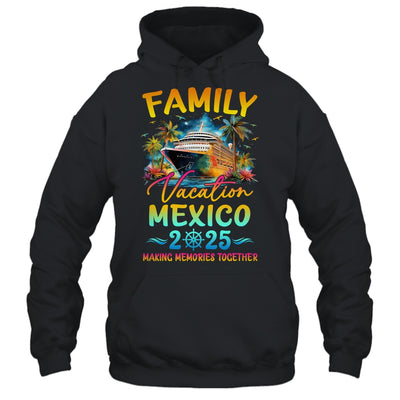 Family Vacation Mexico 2025 Matching Group Summer Shirt & Tank Top | siriusteestore