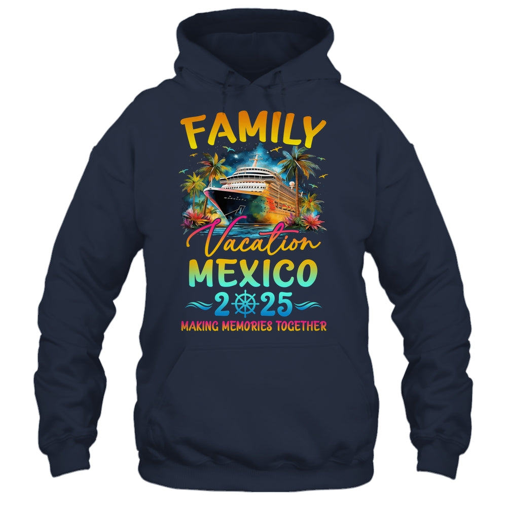 Family Vacation Mexico 2025 Matching Group Summer Shirt & Tank Top | siriusteestore