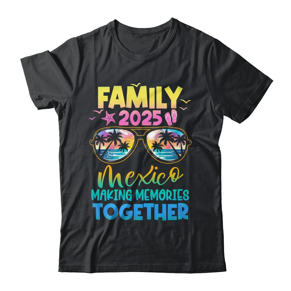 Family Vacation Mexico 2025 Summer Holiday Matching Shirt & Tank Top | siriusteestore