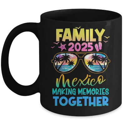 Family Vacation Mexico 2025 Summer Holiday Matching Mug | siriusteestore