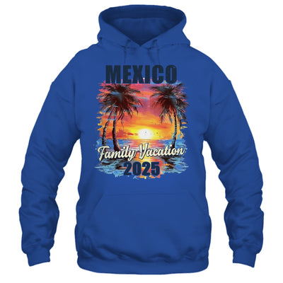 Family Vacation Mexico 2025 Summer Trip Matching Shirt & Tank Top | siriusteestore