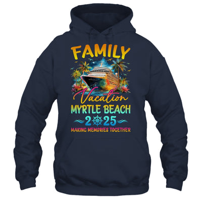 Family Vacation Myrtle Beach 2025 Matching Group Summer Shirt & Tank Top | siriusteestore