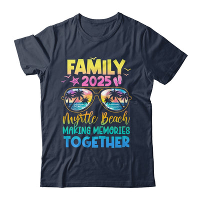 Family Vacation Myrtle Beach 2025 Summer Holiday Matching Shirt & Tank Top | siriusteestore