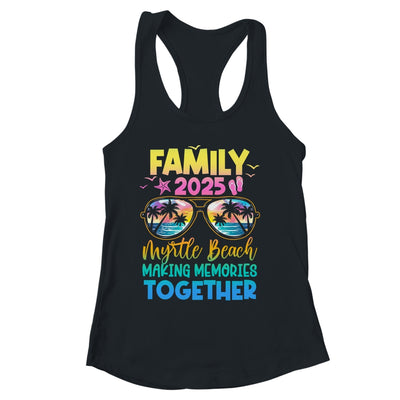 Family Vacation Myrtle Beach 2025 Summer Holiday Matching Shirt & Tank Top | siriusteestore