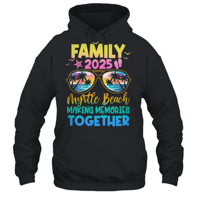 Family Vacation Myrtle Beach 2025 Summer Holiday Matching Shirt & Tank Top | siriusteestore