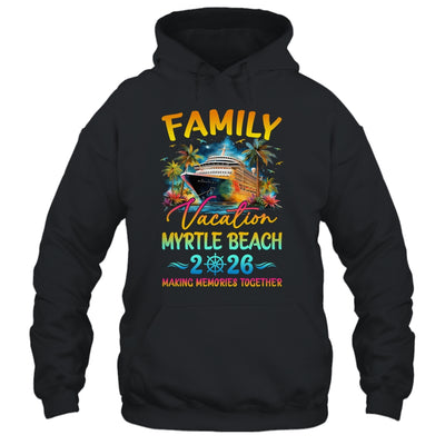 Family Vacation Myrtle Beach 2026 Matching Group Summer Shirt & Tank Top | siriusteestore