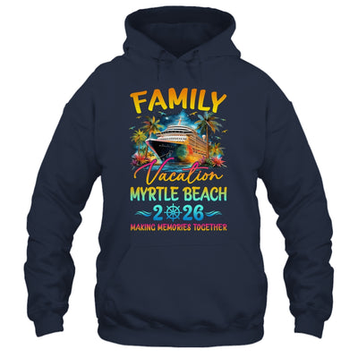 Family Vacation Myrtle Beach 2026 Matching Group Summer Shirt & Tank Top | siriusteestore
