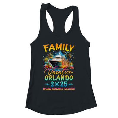 Family Vacation Orlando 2025 Matching Group Summer Shirt & Tank Top | siriusteestore