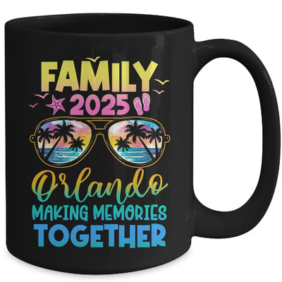 Family Vacation Orlando 2025 Summer Holiday Matching Mug | siriusteestore
