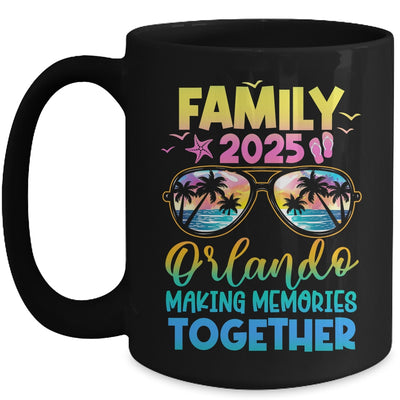 Family Vacation Orlando 2025 Summer Holiday Matching Mug | siriusteestore