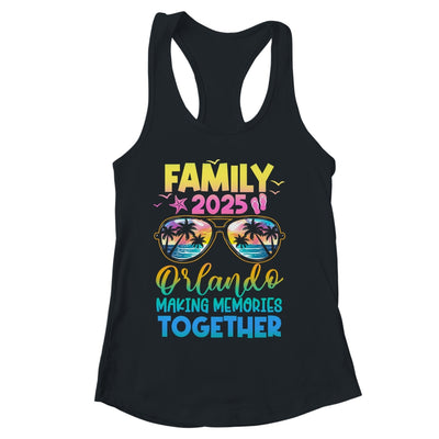 Family Vacation Orlando 2025 Summer Holiday Matching Shirt & Tank Top | siriusteestore