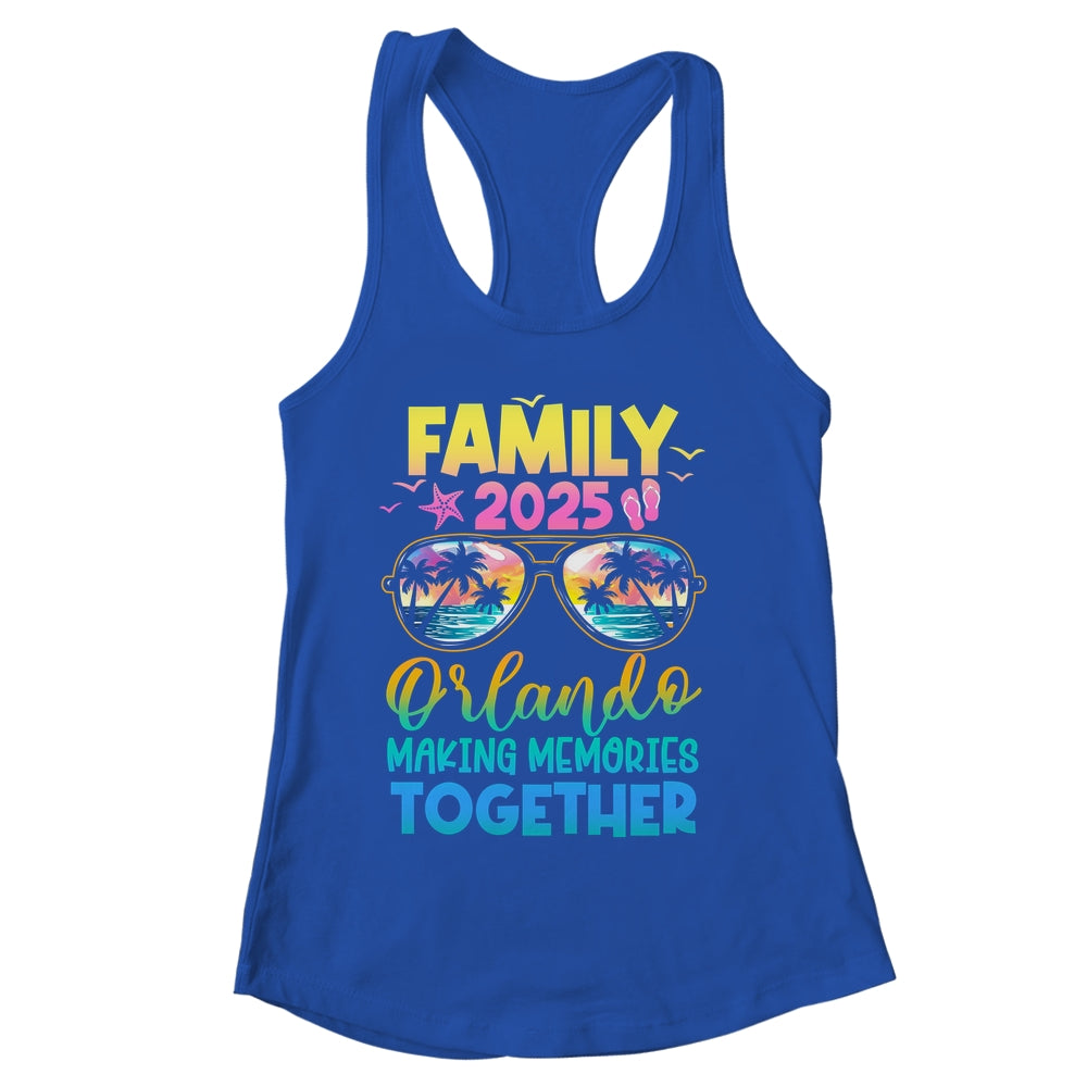 Family Vacation Orlando 2025 Summer Holiday Matching Shirt & Tank Top | siriusteestore
